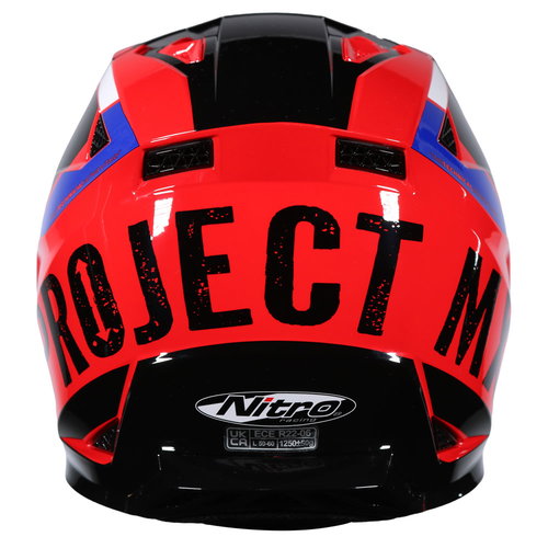 Project Mx Project Mx MX735 Podium 2 Helmet Black Red Blue White