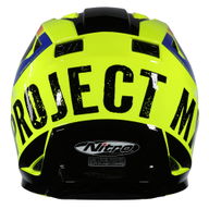 MX735 Podium 2 Helmet Black Yellow Blue Red