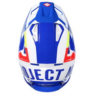MX735 Podium 2 Helmet Blue White Red Yellow