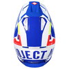 Project Mx Project Mx MX735 Podium 2 Helmet Blue White Red Yellow - Thumbnail 5