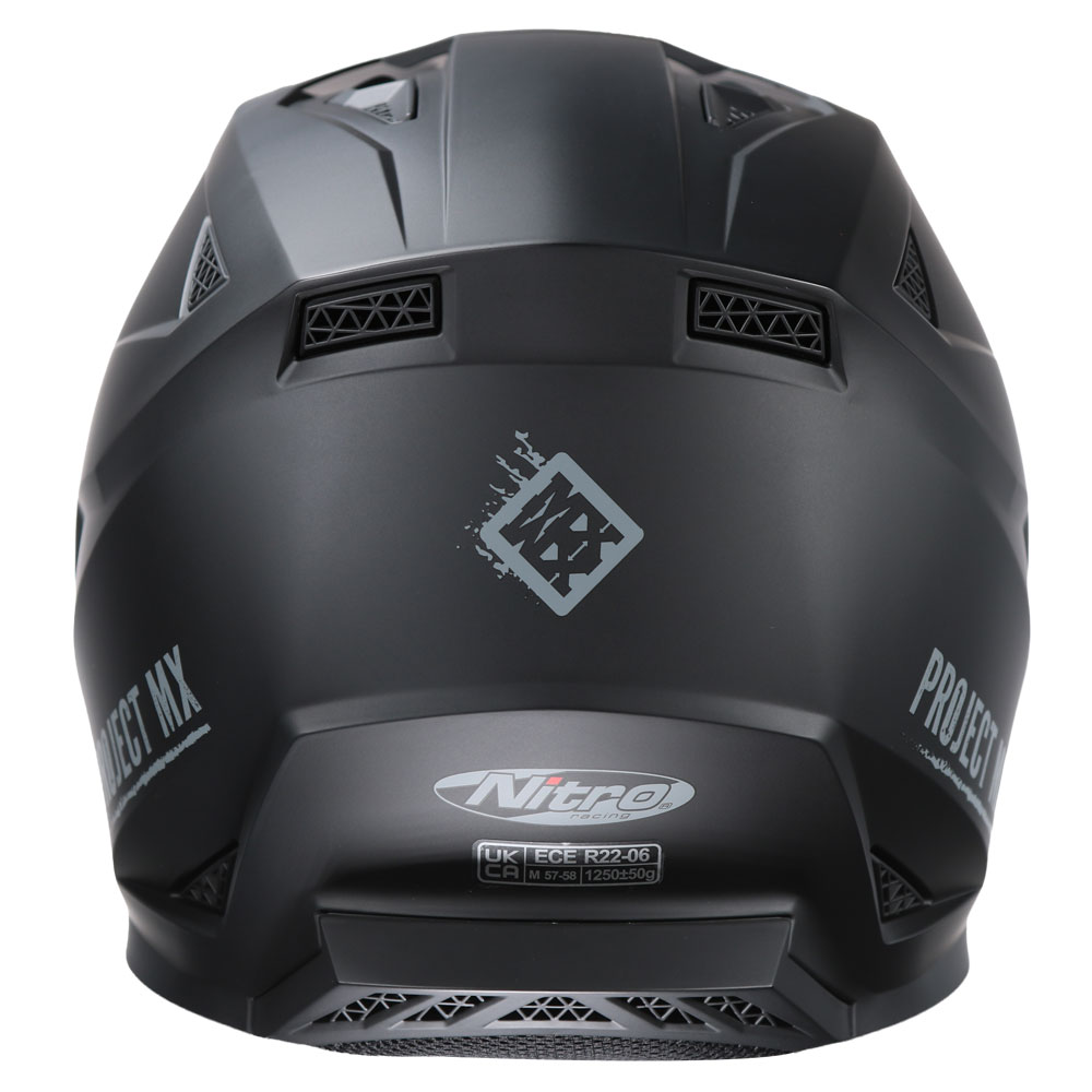 MX735 Helmet Satin Black