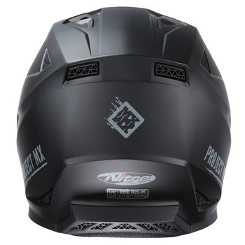 Project Mx Project Mx MX735 Helmet Satin Black