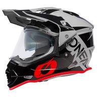 Sierra II V23 R Helmet Grey Black Red