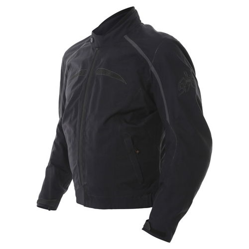 IXS Markab Mens Black Textile Motorcycle Jacket Side                                                                                                                                                                                                           
