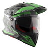Axor Axor X-Cross Adventure Helmet Gloss Flash Cool Grey Green - Thumbnail 1