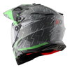 Axor Axor X-Cross Adventure Helmet Gloss Flash Cool Grey Green - Thumbnail 4