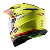 Axor Axor X-Cross Adventure Helmet Gloss Flash Neon Yellow Red - Thumbnail 4