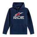 Ride Hoodie V3 Navy White Red