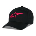 Ageless Snapback Hat Black Red