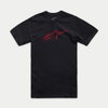Alpinestars Alpinestars Ageless Shadow CSF T-Shirt Black Red - Thumbnail 1