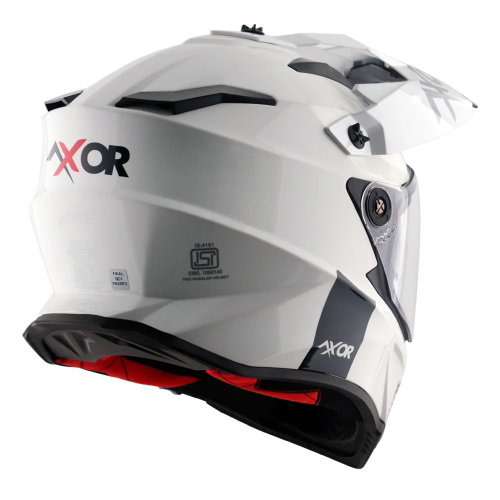 Axor Axor X-Cross Adventure 22.06 Helmet Gloss White