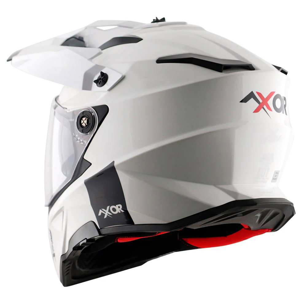 X-Cross Adventure 22.06 Helmet Gloss White