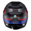 AGV AGV K3 Helmet ECE 22.06 Striga Matt Black Blue Red - Thumbnail 7