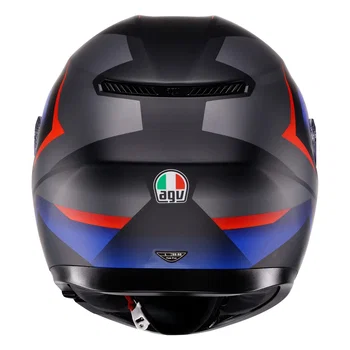 AGV AGV K3 Helmet ECE 22.06 Striga Matt Black Blue Red