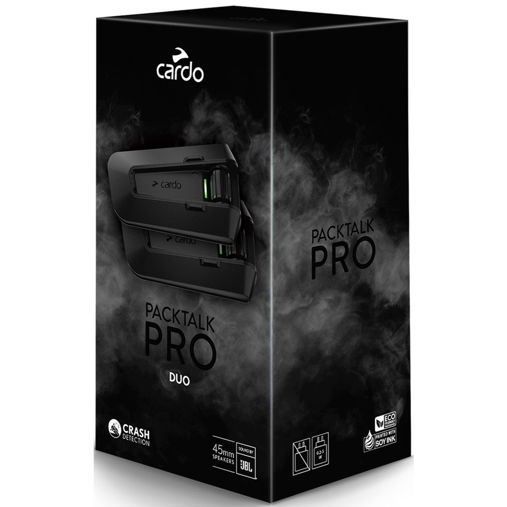 Cardo Packtalk Pro Duo Mesh Intercom | J&S Accessories