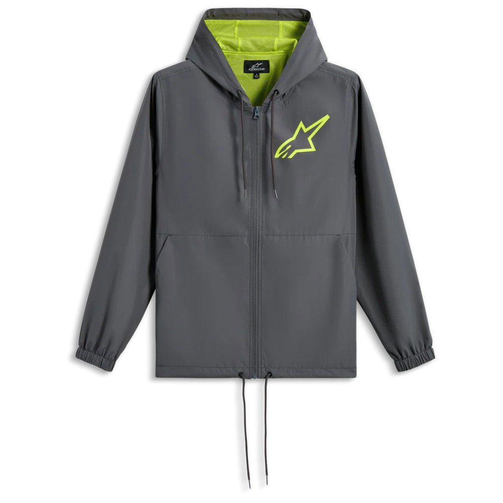 Ympk Alpinestars Speeder Chromium Windbreak Jacket - Charcoal | FREE ...