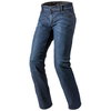 RevIt Rockefeller Blue Denim Motorcycle Jeans Front                                                                                                                                                                                                            