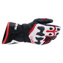 SP-9 Gloves Black White Bright Red