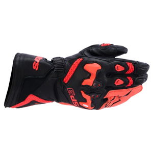 Alpinestars SP-9 Gloves Black Red Fluo