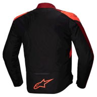 T-Jaws V4 Waterproof Jacket Black Red Fluo Dark Red