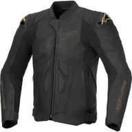 Dusk Leather Jacket Black Laser