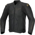 Dusk Leather Jacket Black Laser