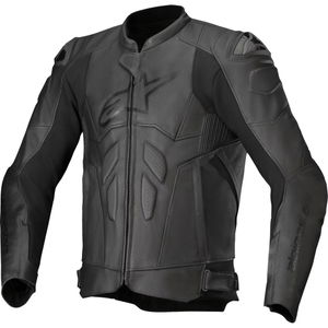 Alpinestars Dusk Leather Jacket Black