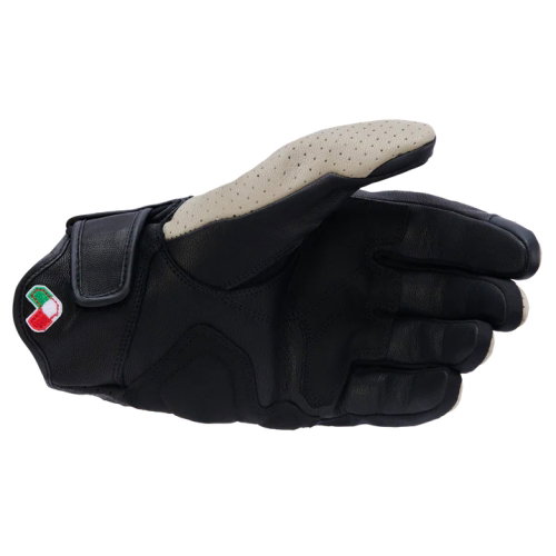 Alpinestars Alpinestars Mustang V3 Leather Gloves Aluminium Black