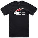 Ride 4.0 Camo CSF T-Shirt Black White Red