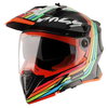Axor Axor X-Cross Adventure Helmet Gloss Black Grey - Thumbnail 1