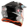 Axor Axor X-Cross Adventure Helmet Gloss Black Grey - Thumbnail 4