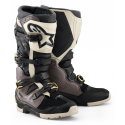 Tech 7 Enduro Drystar Boots Black Dark Grey Gold