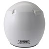 Shoei Rj Platinum-R White Open Face Motorcycle Helmet Back                                                                                                                                                                                                     