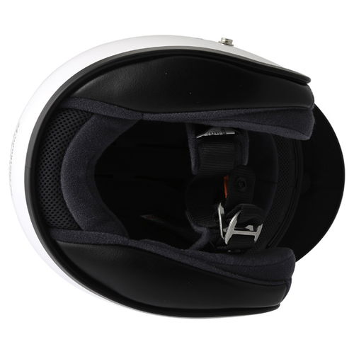 Shoei Rj Platinum-R White Open Face Motorcycle Helmet Inside                                                                                                                                                                                                   