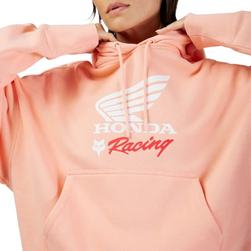 Fox Fox Womens X Honda OS Hoodie Pale Pink