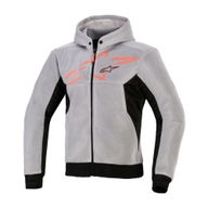Chrome Superairflow Hoodie Black Mid Grey Red Fluo