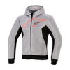 Alpinestars Alpinestars Chrome Superairflow Hoodie Black Mid Grey Red Fluo - Thumbnail 1