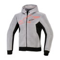 Chrome Superairflow Hoodie Black Mid Grey Red Fluo