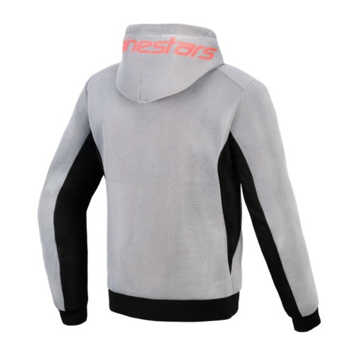 Alpinestars Alpinestars Chrome Superairflow Hoodie Black Mid Grey Red Fluo