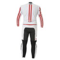 Ls2-8323 2pc Suit White Red
