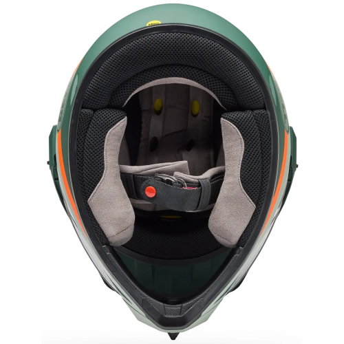 Bell Bell MX-9 ADV Mips Helmet Trail Green Orange