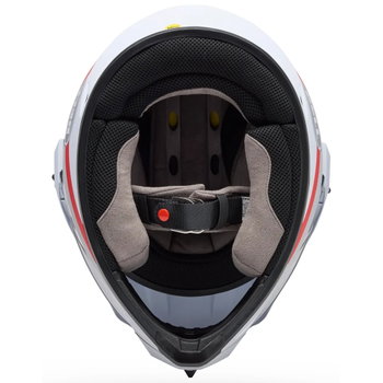 Bell Bell MX-9 ADV Mips Helmet Trail White Red