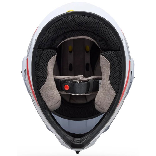 Bell Bell MX-9 ADV Mips Helmet Trail White Red