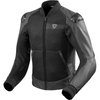 RevIt Blake Black Textile Motorcycle Jacket Front                                                                                                                                                                                                              