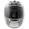 HJC FG-15 Vol-Lez White Red Helmet Front                                                                                                                                                                                                                       