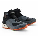 CR-X Drystar Riding Shoes Black Dark Grey Rust