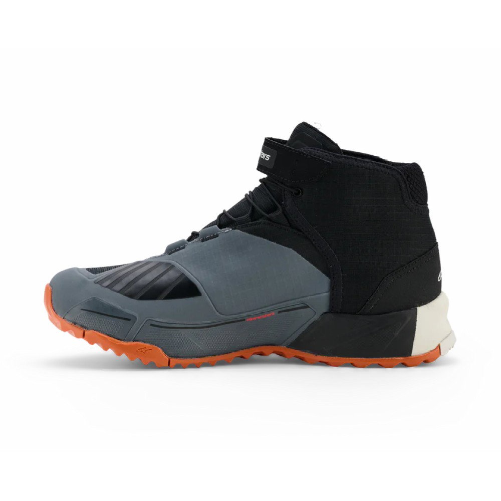 CR-X Drystar Riding Shoes Black Dark Grey Rust