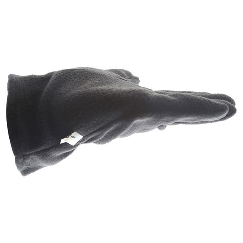 Doctor Bike Black Fleece Gloves Little Finger Side                                                                                                                                                                                                             