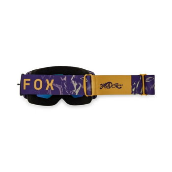 Fox Fox Main Image Print MX Goggles Plum