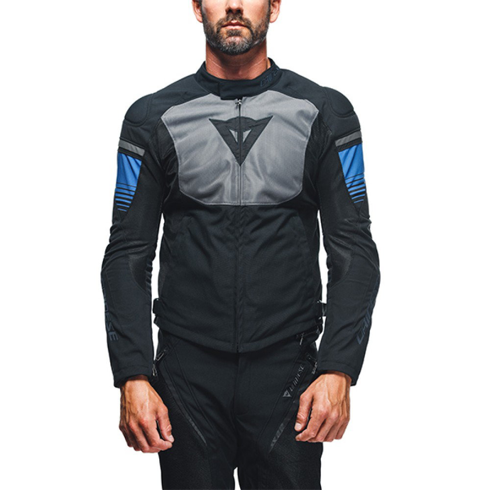 Air Fast Textile Jacket Black Grey Blue
